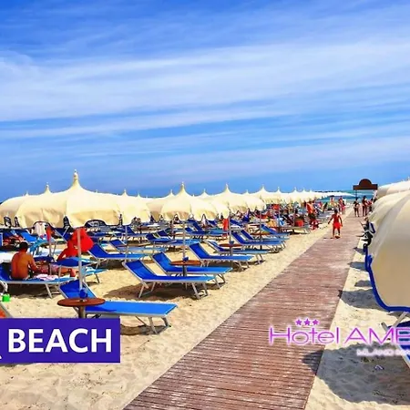 호텔 Ambra - Fronte Mare - Vicinissimi Al Centro 밀라노마리티마